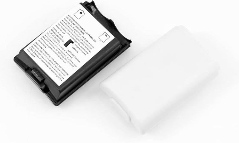 Wentoenapp 2Pcs Black AA Battery Plastic Hard Back Cover Case Protector for 360 Controller Plastic - Image 5